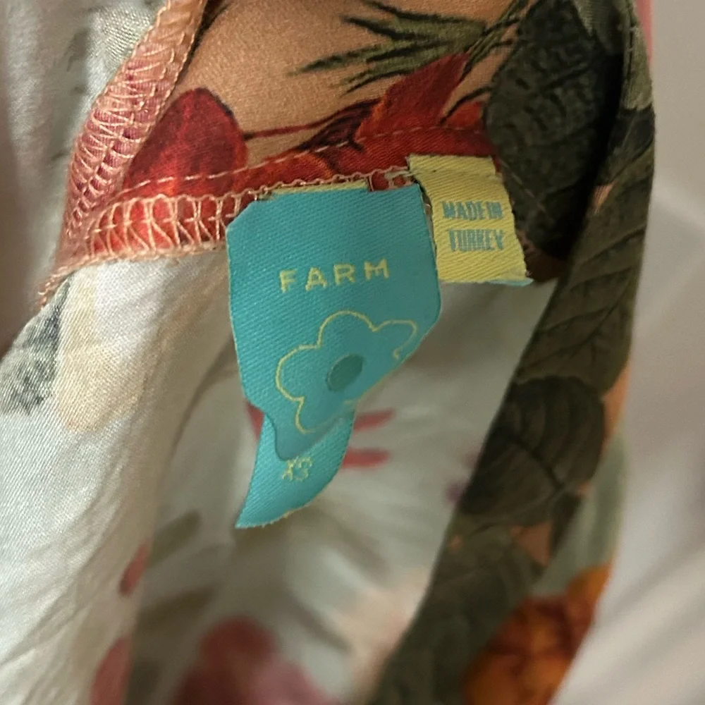 Anthropologie / Farm Rio Marilla midi Dress Sz xs - Picture 10 of 12